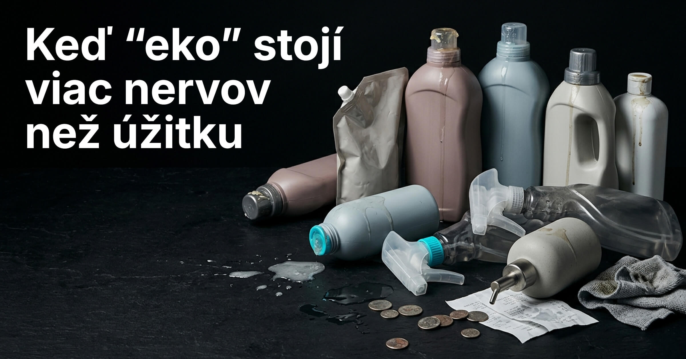 10 eko bullshitov, ktoré Ťa denne stoja nervy a peniaze